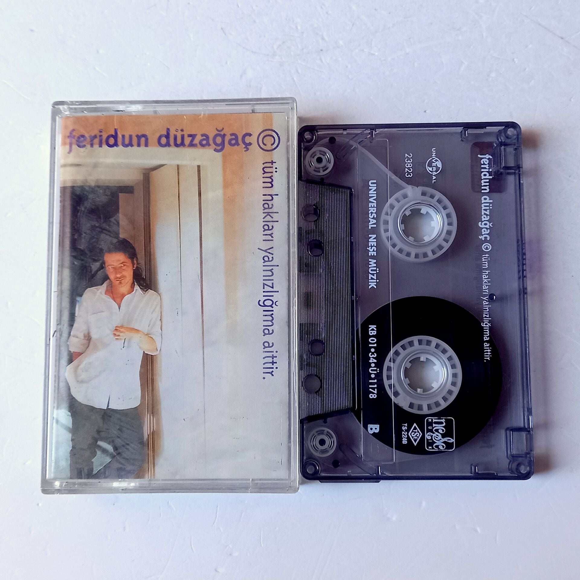 FERİDUN DÜZAĞAÇ – TÜM HAKLARI YALNIZLIĞIMA AİTTİR (2001) - KASET 2.EL