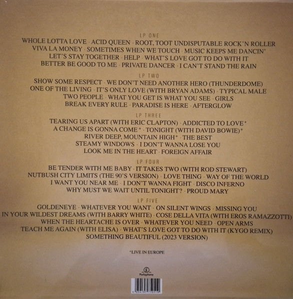 TINA TURNER – QUEEN OF ROCK 'N' ROLL (2023) - 5LP COMPILATION 180GR BOX SET SIFIR PLAK