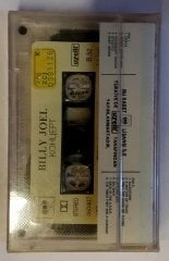 BILLY JOEL CONCERT 1987 CASSETTE PAPER LABEL MADE IN TURKEY ''NEW''