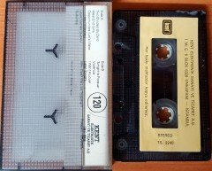 PET SHOP BOYS - PLEASE YELLOW CASSETTE MADE IN TURKEY ''USED'' PAPER LABEL