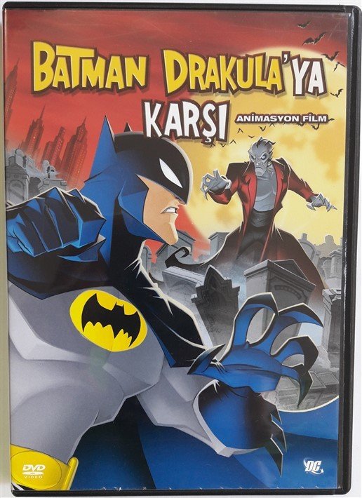 BATMAN vs DRACULA - BATMAN DRAKULA'YA KARŞI - DC COMICS ANİMASYON - DVD 2.EL
