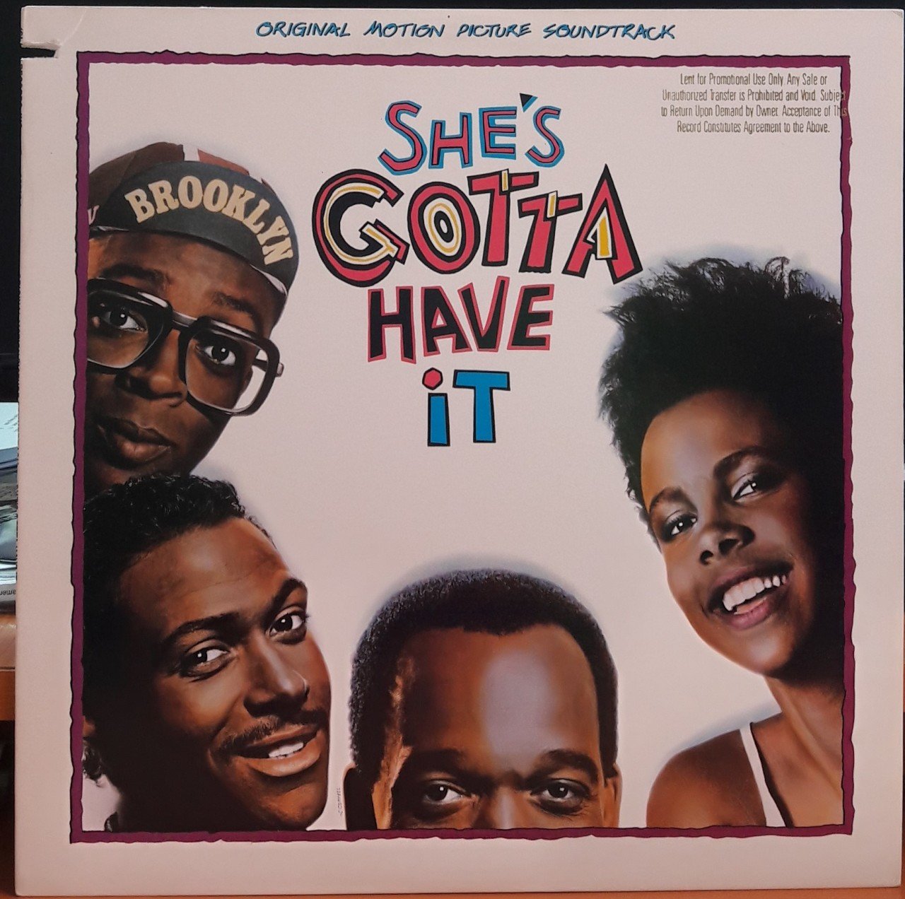SHE'S GOTTA HAVE IT (1986) - SOUNDTRACK - PLAK 2.EL