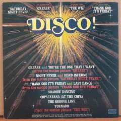 DISCO! SATURDAY NIGHT FEVER, GREASE, THE WIZ... - LP 2.EL PLAK
