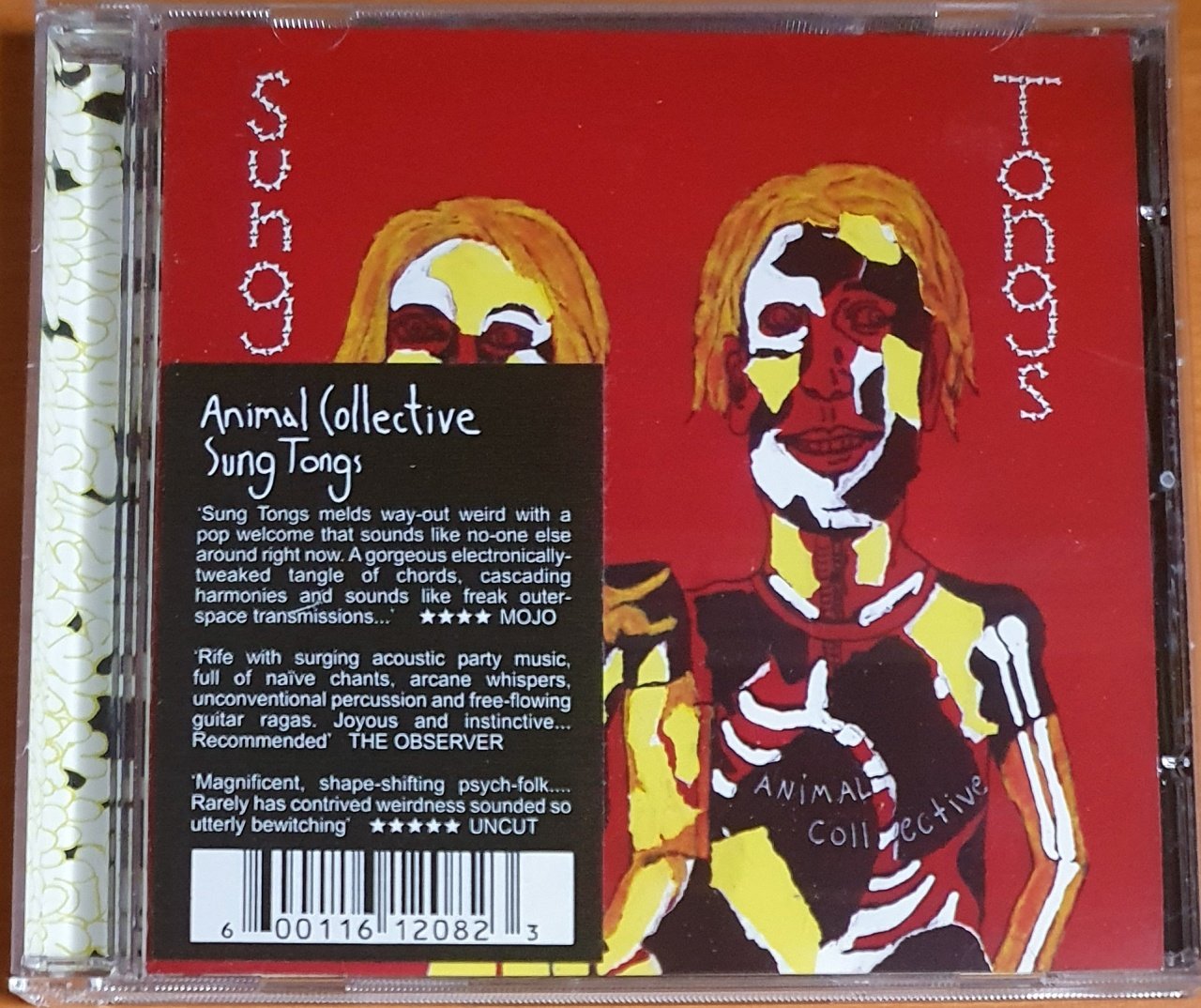 ANIMAL COLLECTIVE - SUNG TONGS (2004) - CD FATCAT RECORDS 2.EL