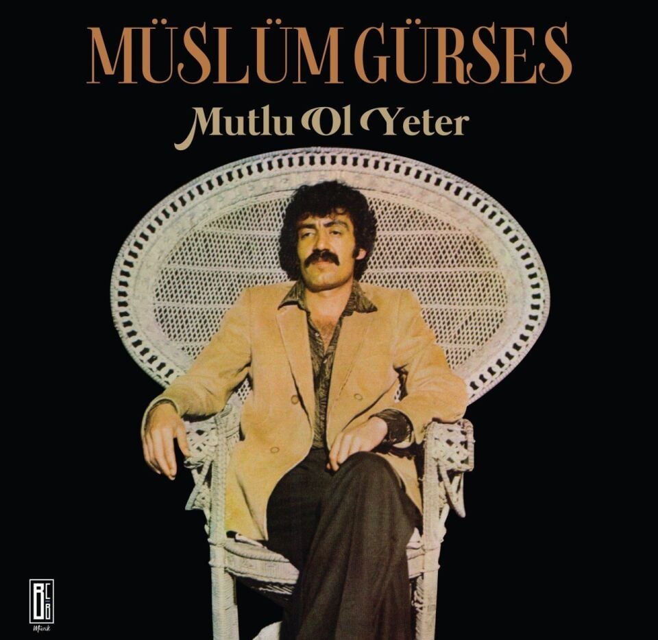 MÜSLÜM GÜRSES - MUTLU OL YETER (1981) - LP 2018 EDİSYONU YENİ BASIM SIFIR PLAK