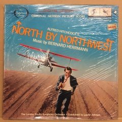NORTH BY NORTHWEST SOUNDTRACK BERNARD HERRMANN 1980 SIFIR PLAK