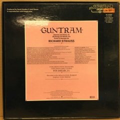 STRAUSS - GUNTRAM REINER GOLDBERG, ILONA TOKODY HUNGARIAN STATE ORC. EVE QUELER 1985 2.EL BOXSET 2LP