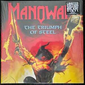 MANOWAR – THE TRIUMPH OF STEEL (1992) - 2LP 2024 REISSUE LIMITED EDITION TRANSPARENT BLUE VINYL SIFIR PLAK