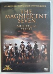 MUHTEŞEM YEDİLİ - THE MAGNIFICENT SEVEN - YUL BRYNNER - STEVE McQUEEN - ELI WALLACH - DVD 2.EL