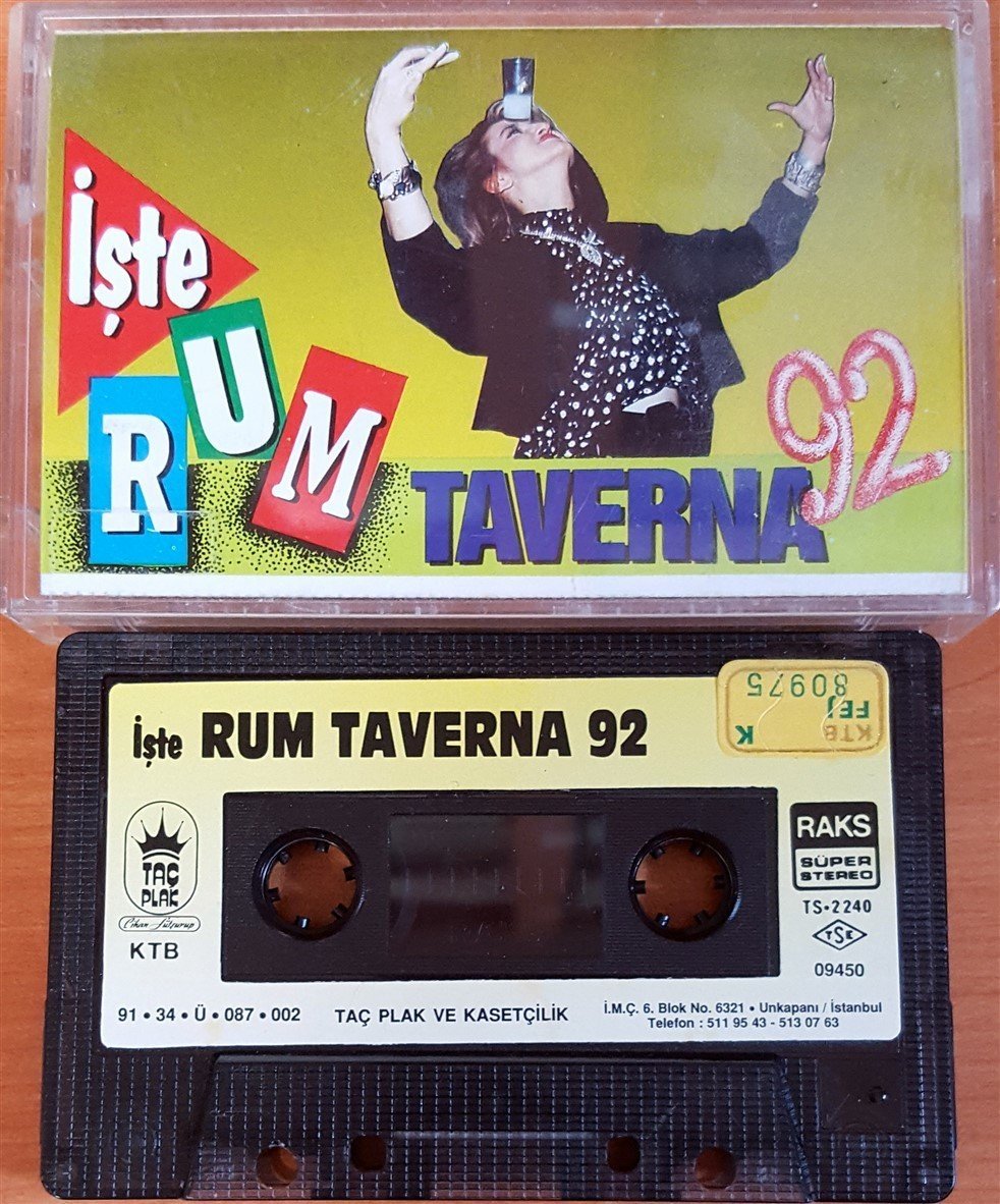 İŞTE RUM TAVERNA 92 KASET 2.EL