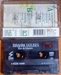 İBRAHİM TATLISES - BEN DE İSTEREM (1996) - KASET S MÜZİK 2.EL