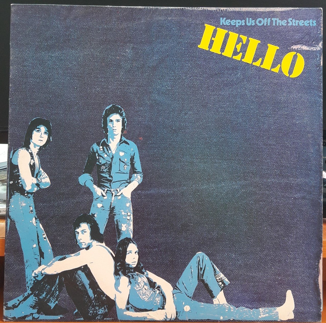 HELLO - KEEPS US OFF THE STREETS (1976) - PLAK 2.EL