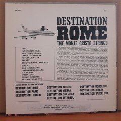 DESTINATION ROME - THE MONTE CRISTO STRINGS - LP 2.EL PLAK