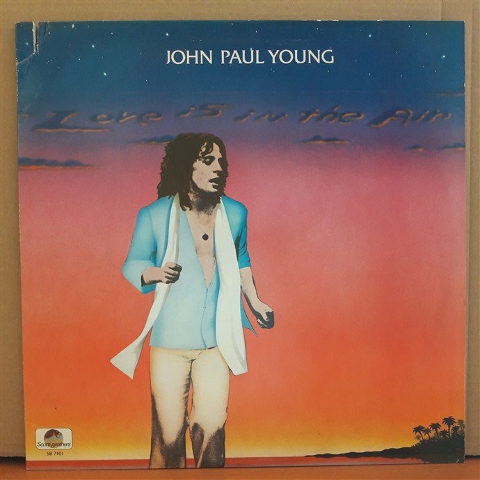 JOHN PAUL YOUNG - LOVE IS IN THE AIR (1978) - LP 2.EL PLAK