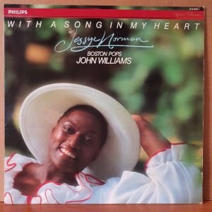 JESSYE NORMAN / BOSTON POPS / JOHN WILLIAMS - WITH A SONG IN MY HEART (1984) - LP 2.EL PLAK