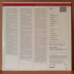JESSYE NORMAN / BOSTON POPS / JOHN WILLIAMS - WITH A SONG IN MY HEART (1984) - LP 2.EL PLAK