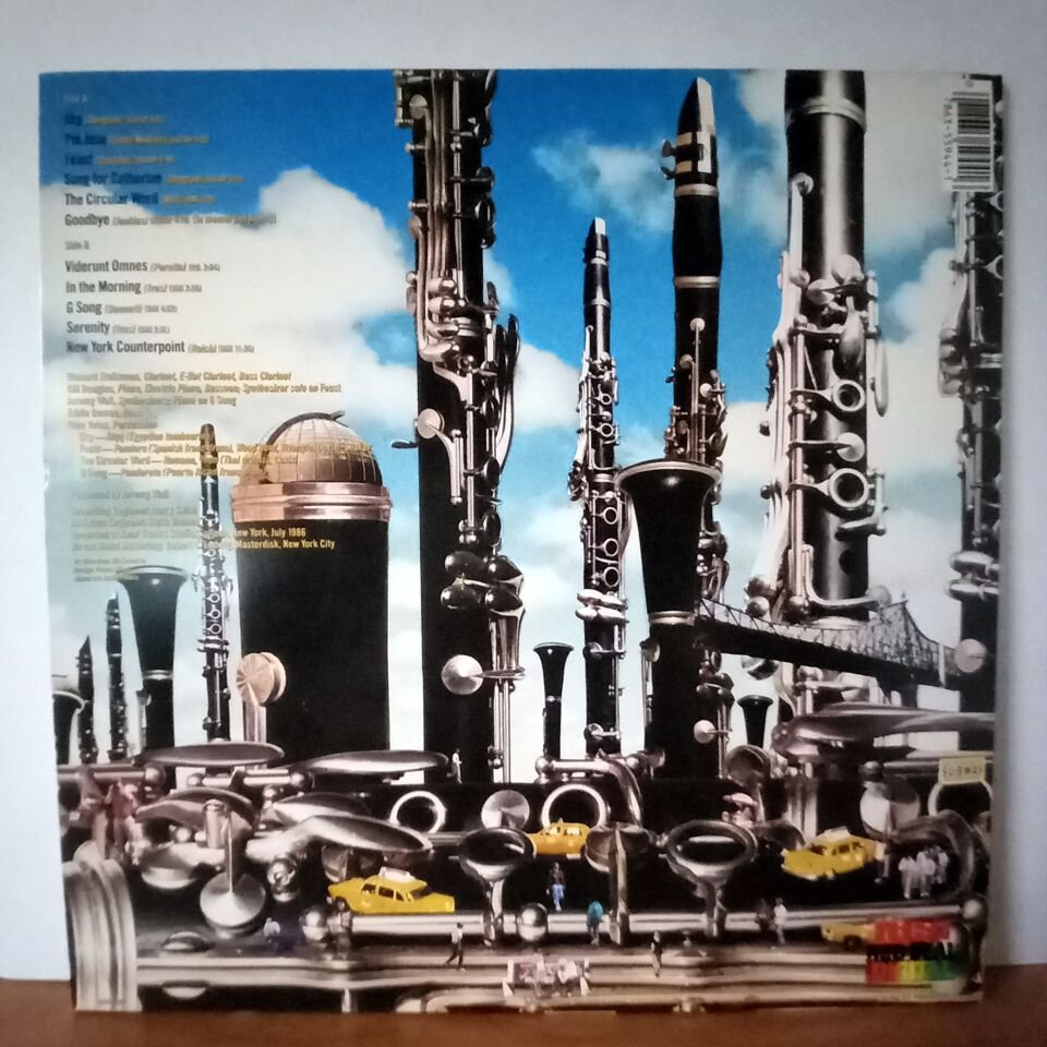 RICHARD STOLTZMAN – NEW YORK COUNTERPOINT (1986) - LP 2.EL PLAK