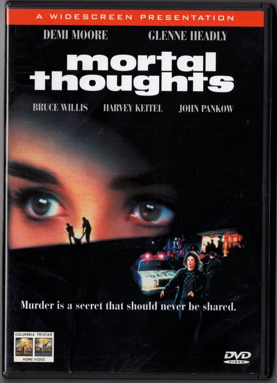 MORTAL THOUGHTS - DEMI MOORE - BRUCE WILLIS - DVD 2.EL