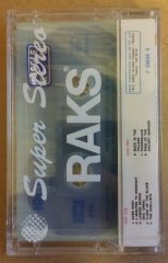 IRON MAIDEN POWERSLAVE CASSETTE MADE IN TURKEY BLUE LETTERS,BLUE BANDEROLE ''NEW''