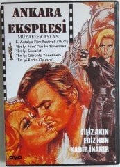 ANKARA EKSPRESİ - FİLİZ AKIN - EDİZ HUN - MUZAFFER ASLAN - DVD 2.EL