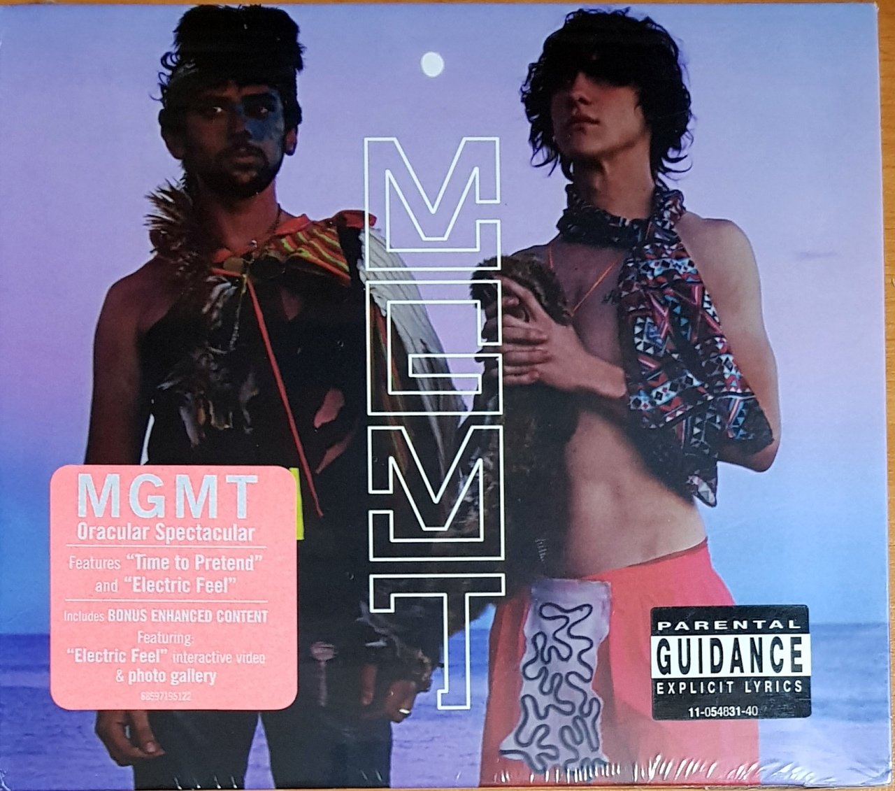 MGMT - ORACULAR SPECTACULAR (2008) COLUMBIA CD SIFIR