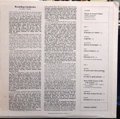 WANDA LANDOWSKA - DANCES OF ANCIENT POLAND (1965) - PLAK 2.EL