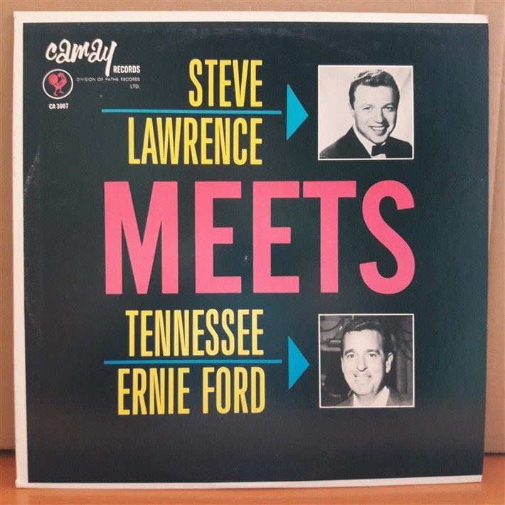 STEVE LAWRENCE MEETS TENNESSEE ERNIE FORD - LP 2.EL PLAK