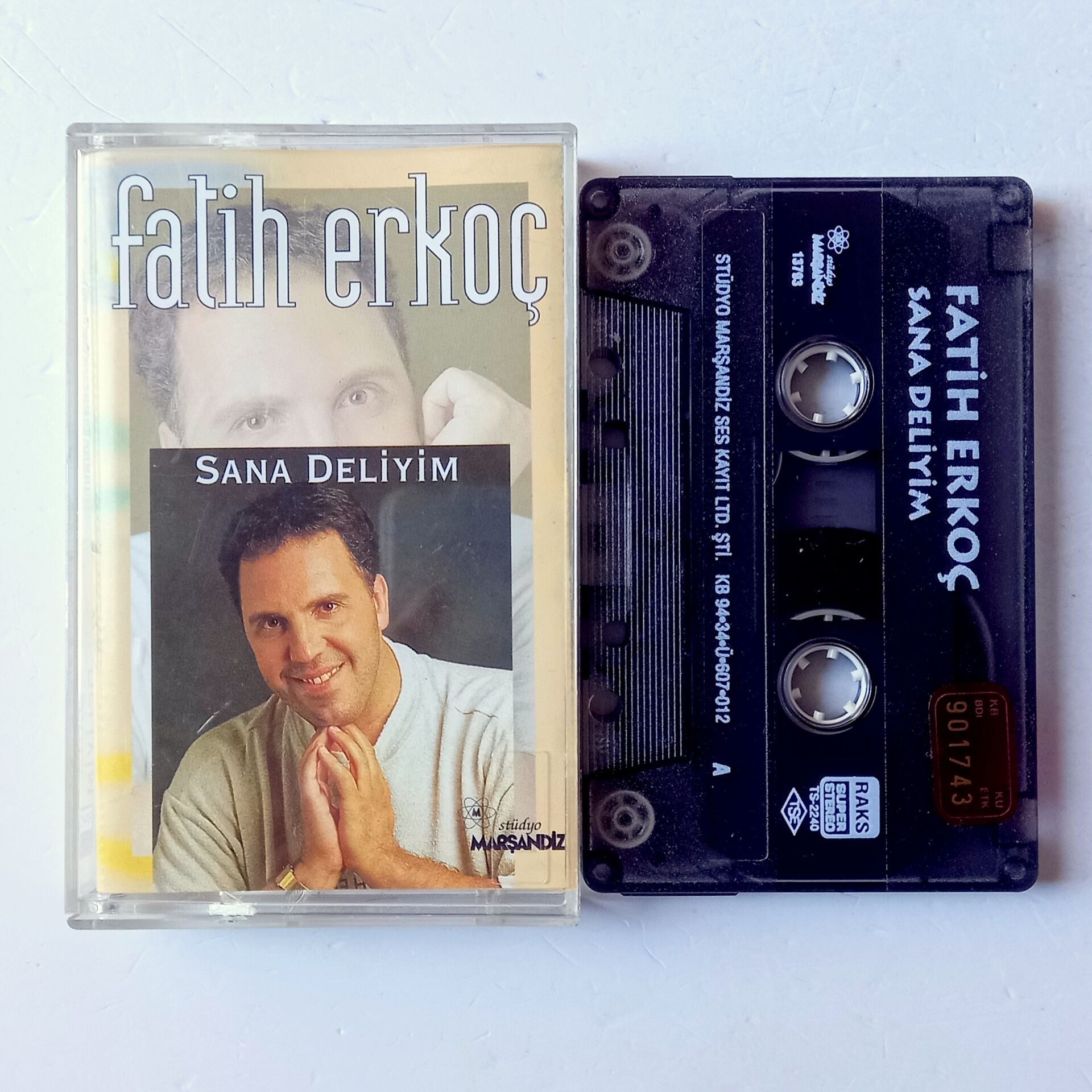 FATİH ERKOÇ – SANA DELİYİM (1994) - KASET 2.EL