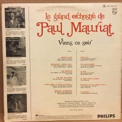 PAUL MAURIAT - VIENS CE SOIR LP 2.EL PLAK