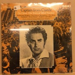 CAPTAIN FROM CASTILE THE CLASSIC FILM SCORES OF ALFRED NEWMAN 1973 SIFIR PLAK