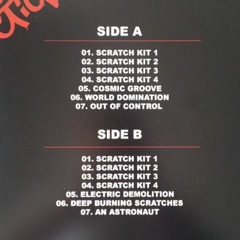 DJ T-KUT – SKRATCH PRACTICE (2011) SCRATCH PLAĞI - LP 2017 TRANSPARENT ULTRA CLEAR COLOURED EDITION SIFIR PLAK