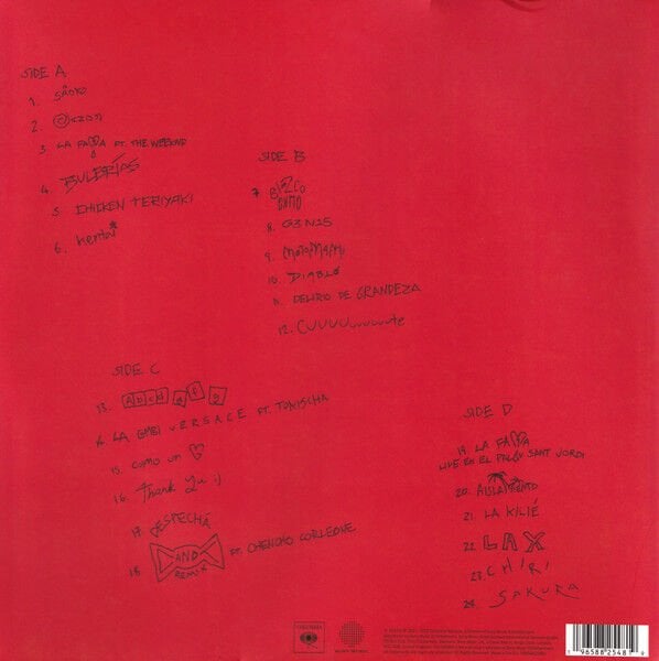 ROSALIA - MOTOMAMI + (2022) - 2LP 2024 CLEAR COLOURED EDITION SIFIR PLAK