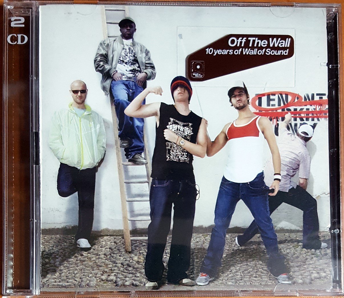 OFF THE WALL / 10 YEARS OF WALL OF SOUND / PROPELLERHEADS, THE WISEGUYS, SHAWN LEE, ZOOT WOMAN, BLAK TWANG (2003) ASTRALWERKS 2CD 2.EL
