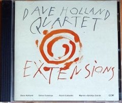 DAVE HOLLAND QUARTET / DAVE HOLLAND, STEVE COLEMAN, KEVIN EUBANKS, MARVIN SMITTY SMITH - EXTENSIONS (1990) - CD ECM 2.EL