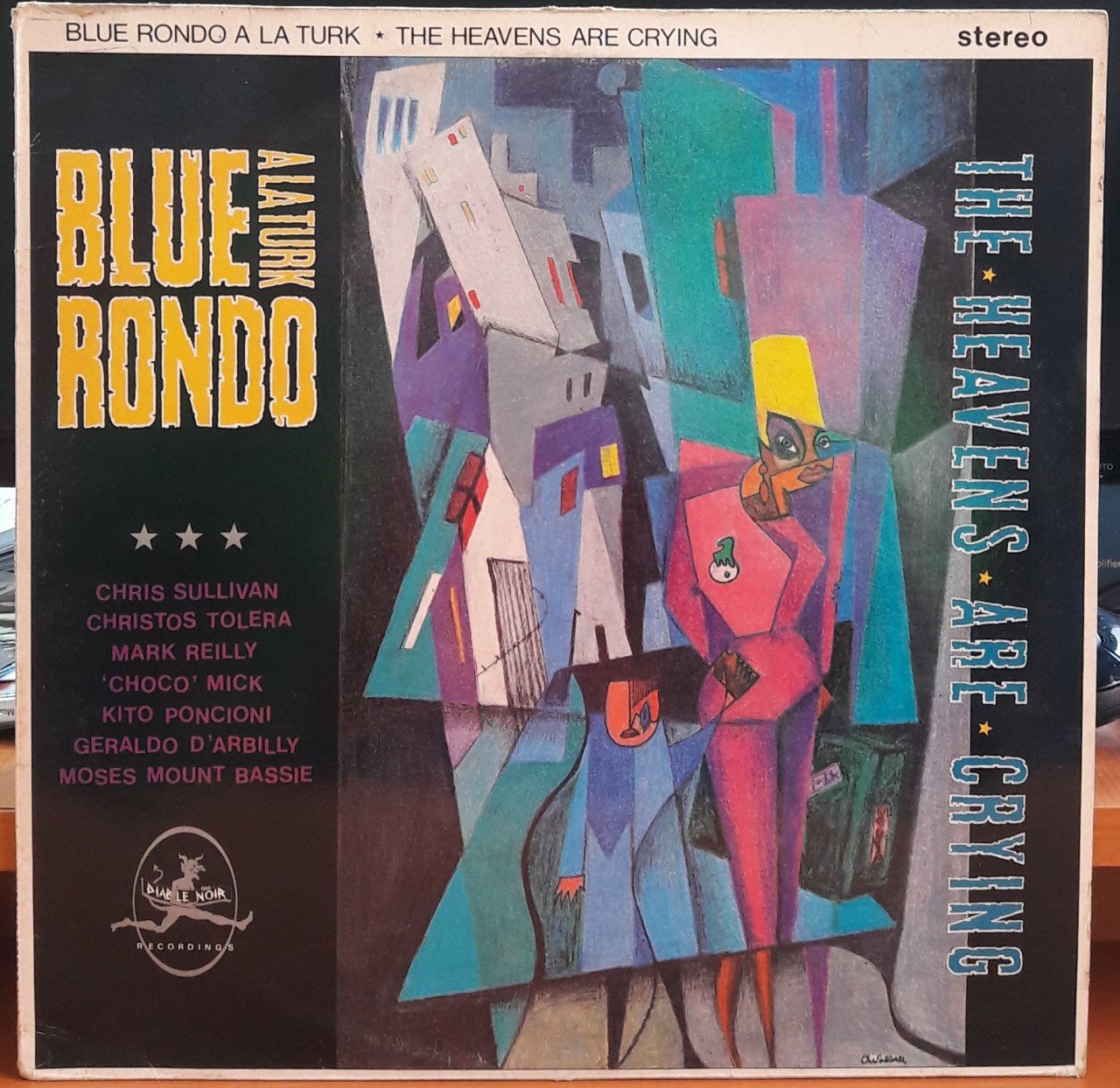 BLUE RONDO ALA TURK - THE HEAVENS ARE CRYING (1982) - 12'' MAXI SINGLE PLAK 2.EL