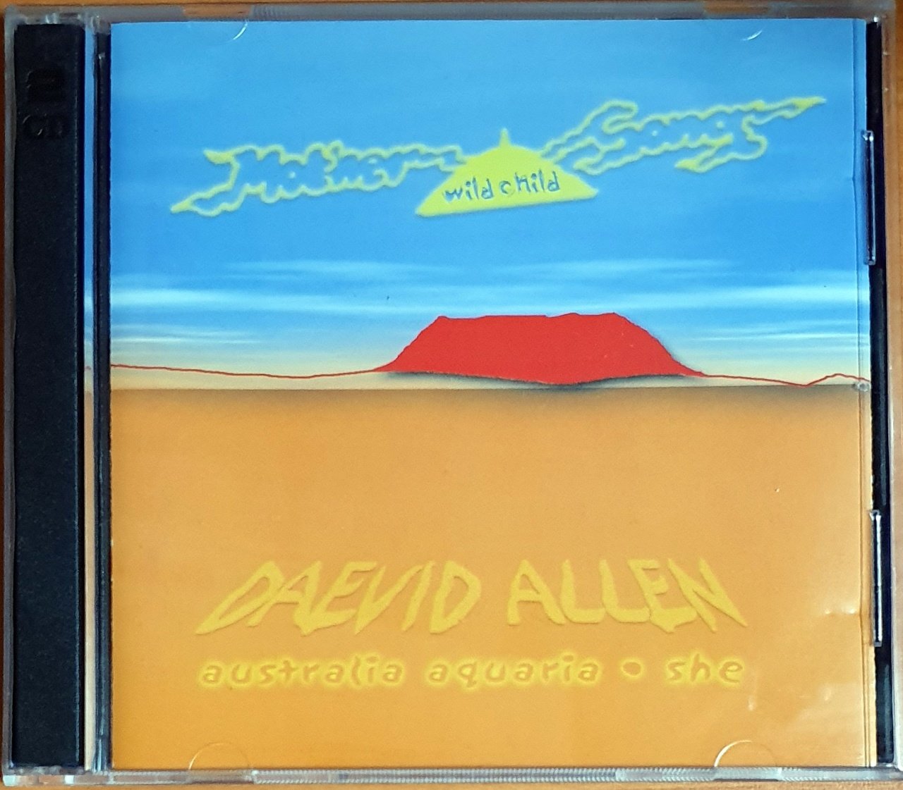 DAVID ALLEN - AUSTRALIA AQUARIA: SHE + MOTHER GONG - WILD CHILD (2001) - 2CD NMC MUSIC 2.EL