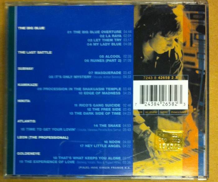 ERIC SERRA SOUNDTRACKS BEST OF  CD 2.EL