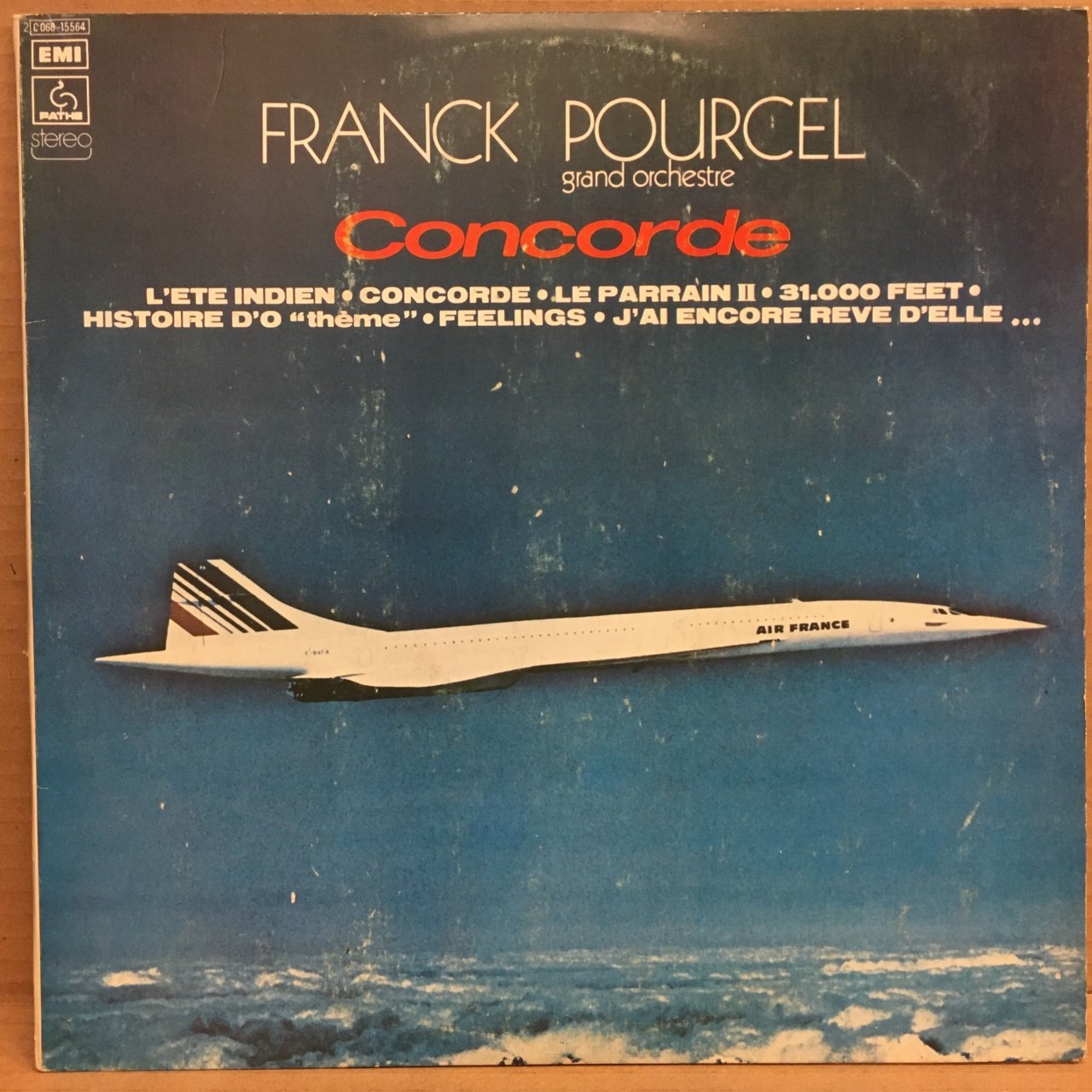 FRANCK POURCEL GRAND ORCHESTRE - CONCORDE LP 2.EL PLAK