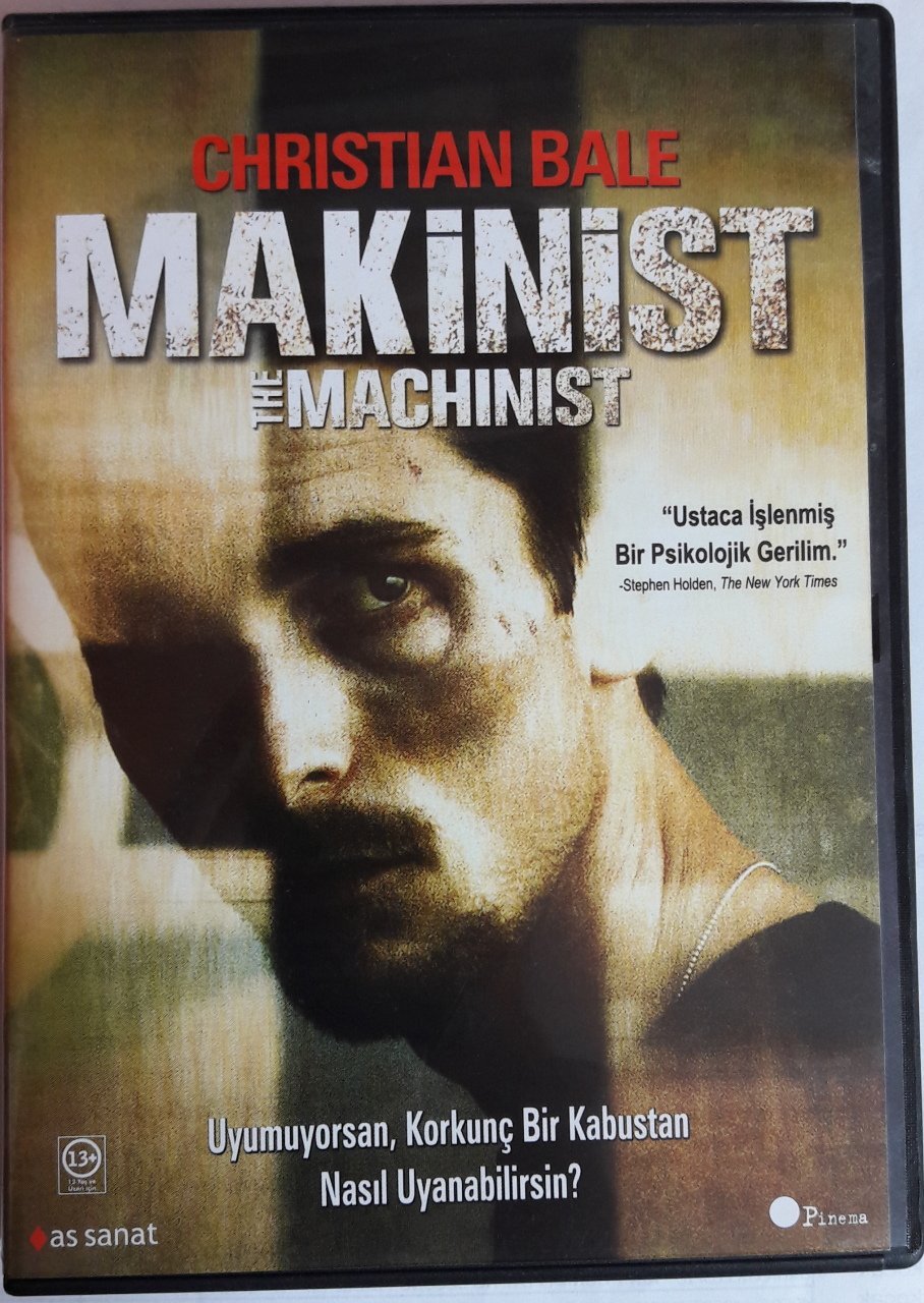 MAKİNİST - THE MACHINIST - CHRISTIAN BALE - JENNIFER JASON LEIGH - DVD 2.EL