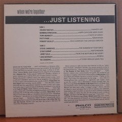 WHEN WE'RE TOGETHER...JUST LISTENING - BARBRA STREISAND, JOHNNY MATHIS, TONNY BENNETT... - LP 2.EL PLAK
