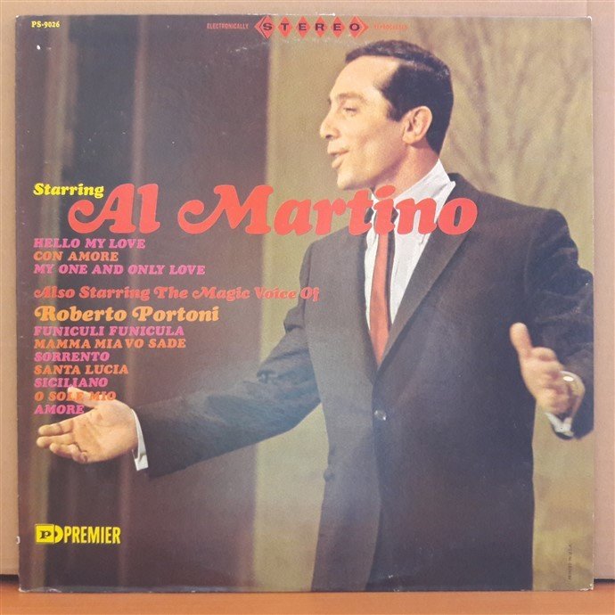 STARRING AL MARTINO - LP 2.EL PLAK
