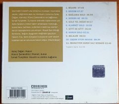 TAKSİM TRIO - AYTAÇ DOĞAN, HÜSNÜ ŞENLENDİRİCİ, İSMAİL TUNÇBİLEK (2007) - CD DOUBLEMOON 2.EL