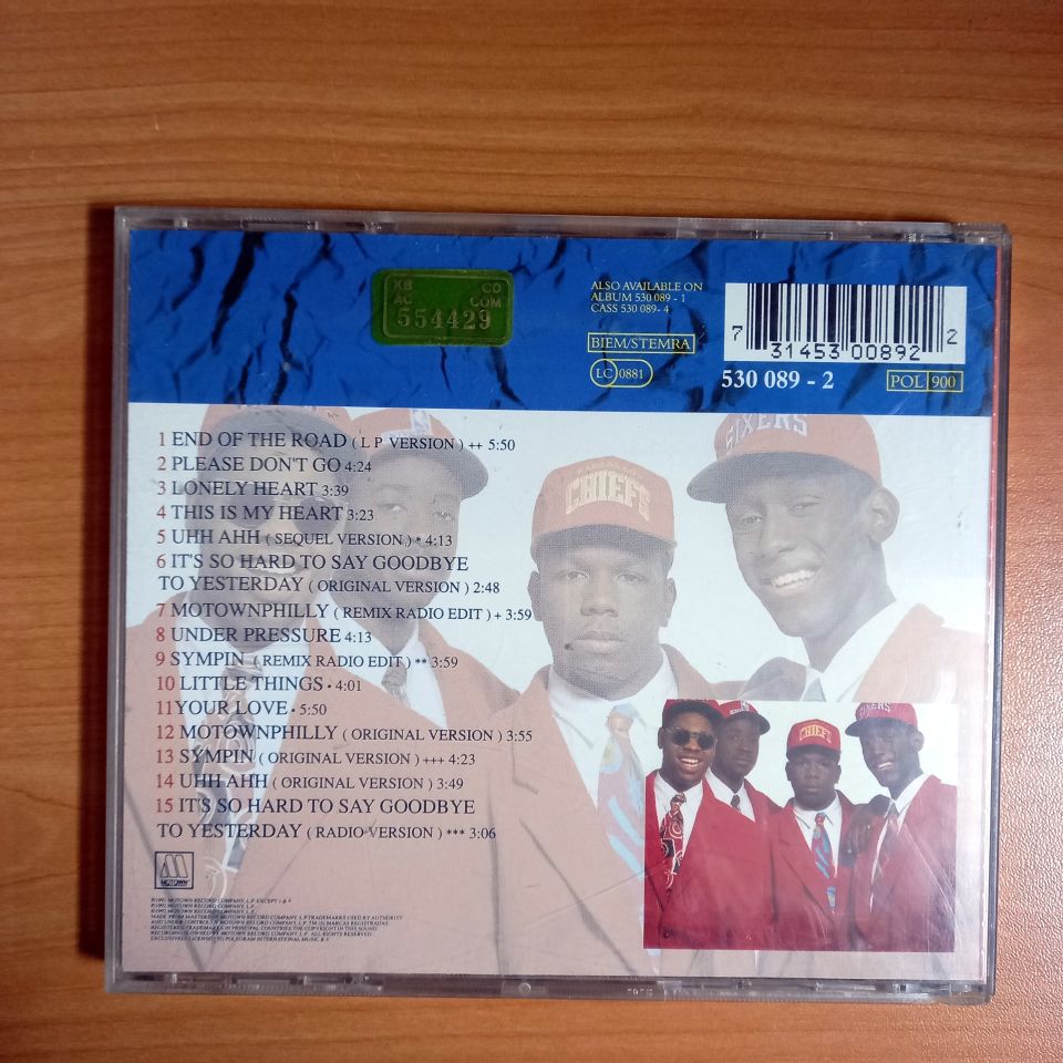 BOYZ II MEN – COOLEYHIGHHARMONY (1992) - CD 2.EL