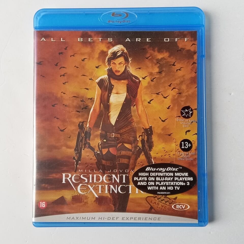 RESIDENT EVIL: EXTINCTION - MILLA JOVOVICH - BLU-RAY 2.EL