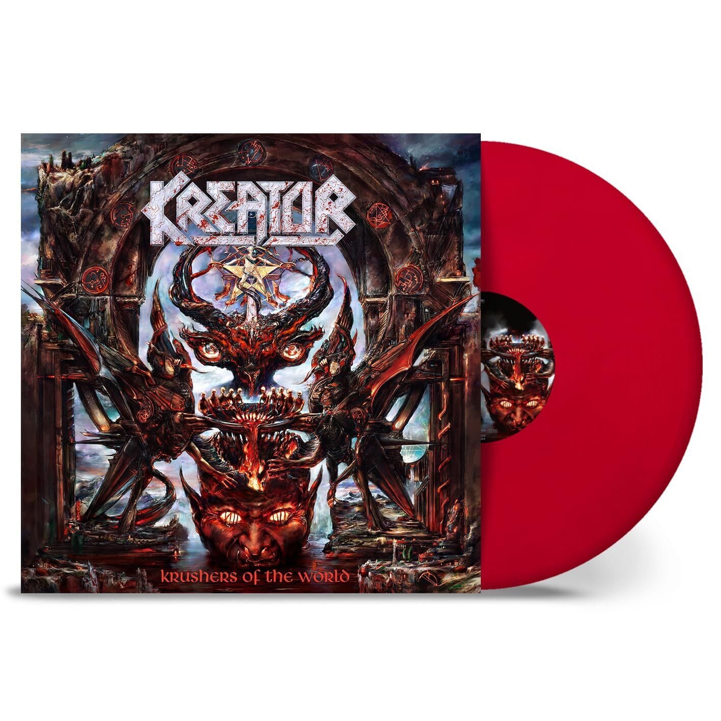 KREATOR - KRUSHERS OF THE WORLD (2025) - LP RED COLOURED VINYL EDITION SIFIR PLAK