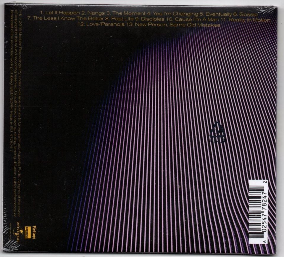 TAME IMPALA - CURRENTS (2015) - CD DIGISLEEVE AMBALAJINDA SIFIR
