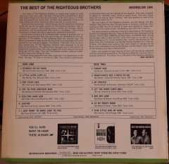 RIGHTEOUS BROTHERS - THE BEST OF (1966) - 2.EL PLAK