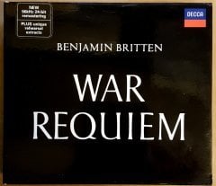 BENJAMIN BRITTEN - WAR REQUIEM /LONDON SYMPHONY (1963) - 2CD 1999 DECCA 24 BIT REMASTERED EDITION 2.EL