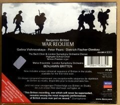 BENJAMIN BRITTEN - WAR REQUIEM /LONDON SYMPHONY (1963) - 2CD 1999 DECCA 24 BIT REMASTERED EDITION 2.EL