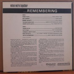 WHEN WE'RE TOGETHER...REMEMBERING PERCY FAITH, BROTHERS FOUR, NORMAN LUBOFF... - LP 2.EL PLAK